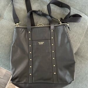 Victoria's Secret Black Purse/Backpack